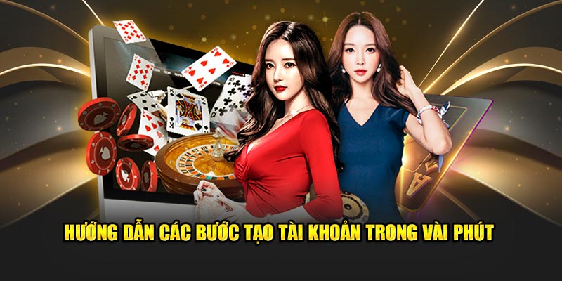 Hướng dẫn từng bước tạo tài khoản trong vài phút